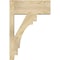 Ekena Millwork Merced Block Rough Sawn Outlooker, Douglas Fir, 8"W x 18"D x 26"H OUT08X18X26MRC05RDF - alternate 2